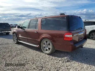 2007 Ford Expedition EL Limited with VIN 1FMFK20507LA76401, listed as a Copart auction lot 67409374 with 134,784 mi miles and Clean Title. Bid and sale history available at carsss.com. Image 2.