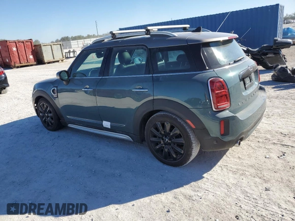2022 MINI Countryman Cooper S with VIN WMZ53BR08N3N86450, listed as a Copart auction lot 83479554 with Not provided miles and Salvage title. Bid and sale history available at DreamBid. Image 2.