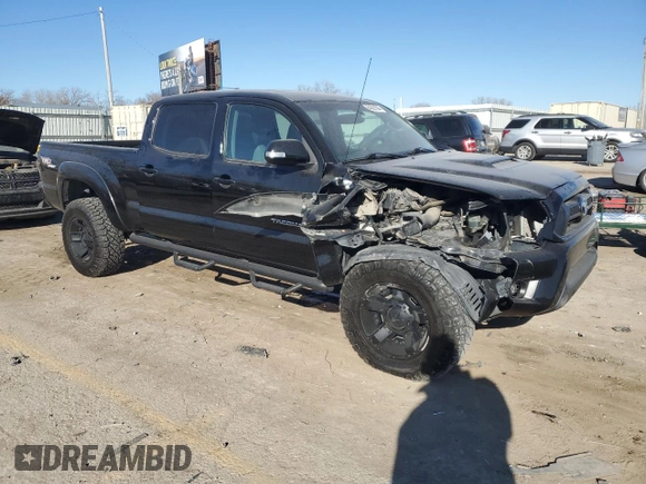 2013 Toyota Tacoma with VIN 5TFMU4FN4DX012360, listed as a Copart auction lot 84081894 with 114,843 mi miles and Salvage Title. Bid and sale history available at carsss.com. Image 4.