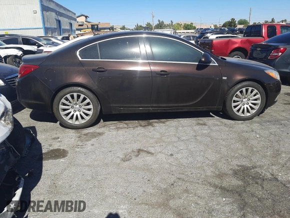 2011 Buick Regal CXL RL6 with VIN W04GU5GC5B1099194, listed as a Copart auction lot 57418874 with 95,629 mi miles and Salvage Title. Bid and sale history available at carsss.com. Image 3.
