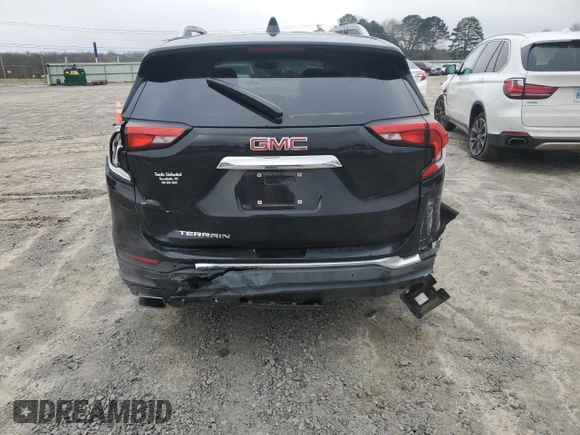 2018 GMC Terrain SLT with VIN 3GKALPEX5JL323740, listed as a Copart auction lot 86525734 with 120,956 mi miles and Salvage Title. Bid and sale history available at carsss.com. Image 6.