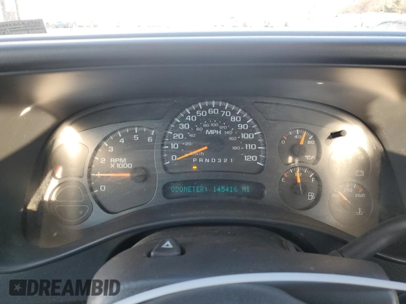 2006 Chevrolet Silverado 1500 Work Truck with VIN 3GCEK14X16G162933, listed as a Copart auction lot 83613894 with 145,416 mi miles and Salvage Title. Bid and sale history available at carsss.com. Image 9.