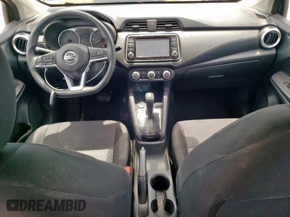 2021 Nissan Versa S with VIN 3N1CN8DV0ML907149, listed as a Copart auction lot 58723275 with 124,519 mi miles and Salvage title. Bid and sale history available at DreamBid. Image 8.