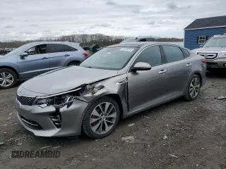 2016 Kia Optima SXL Turbo with VIN 5XXGV4L29GG022592, listed as a Copart auction lot 51810915 with 88,513 mi miles and Salvage title. Bid and sale history available at DreamBid. Image 1.