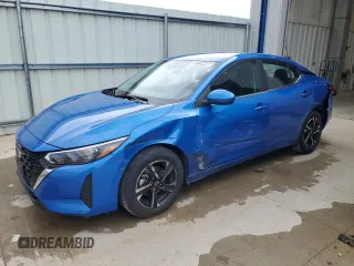 2024 Nissan Sentra SV с VIN 3N1AB8CV0RY288578, выставлен на аукционе Copart как лот 61214435 с пробегом 30 640 миль миль и Чистый • Clean title. История ставок и продаж доступна на DreamBid. Изображение 1.