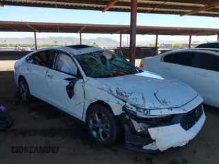 2024 Honda Accord EX with VIN 1HGCY1F31RA039573, listed as a IAAI auction lot 42227230 with Not provided miles and . Bid and sale history available at DreamBid. Image 1.