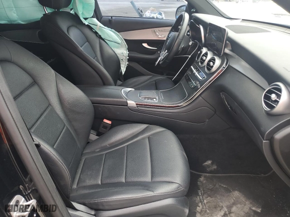 2021 Mercedes-Benz GLC with VIN W1N0G8DB6MV303274, listed as a Copart auction lot 48914295 with 23,156 mi miles and Salvage Title. Bid and sale history available at carsss.com. Image 7.