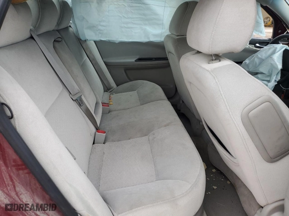 2010 Chevrolet Impala LT with VIN 2G1WB5EK9A1181643, listed as a Copart auction lot 86568984 with 126,555 mi miles and Salvage Title. Bid and sale history available at carsss.com. Image 10.