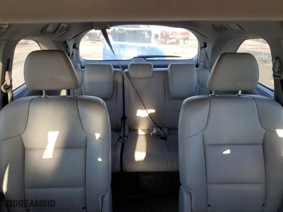 2015 Honda Odyssey EX-L with VIN 5FNRL5H68FB019071, listed as a Copart auction lot 50570245 with 153,630 mi miles and Salvage Title. Bid and sale history available at carsss.com. Image 10.