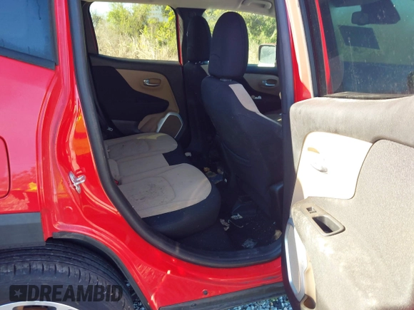 2017 Jeep Renegade Latitude z VIN ZACCJBBB1HPF99145, wystawiony jako IAAI lot #41831210 z przebiegiem Nie podano mil oraz . Historia ofert i sprzedaży dostępna na DreamBid. Obrazek 8.
