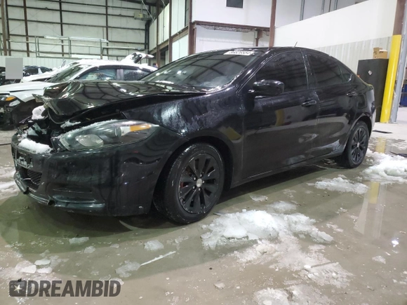 2014 Dodge Dart SXT with VIN 1C3CDFBBXED753414, listed as a Copart auction lot 86826554 with 117,327 mi miles and Salvage Title. Bid and sale history available at carsss.com. Image 1.