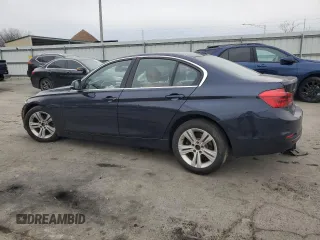 2017 BMW 3 Series 330i xDrive with VIN WBA8D9G38HNU61518, listed as a Copart auction lot 46926105 with 184,525 mi miles and Salvage Title. Bid and sale history available at carsss.com. Image 2.