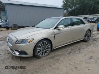 2017 Lincoln Continental Select with VIN 1LN6L9SK7H5636493, listed as a Copart auction lot 46155885 with 88,921 mi miles and Salvage Title. Bid and sale history available at carsss.com. Image 1.
