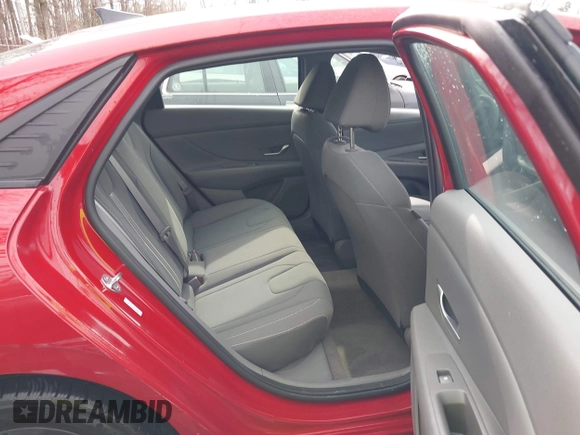 2023 Hyundai Elantra SEL with VIN KMHLM4AG5PU460869, listed as a IAAI auction lot 41909542 with 27,813 mi miles and . Bid and sale history available at DreamBid. Image 8.