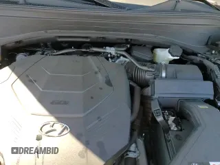 2025 Hyundai Palisade Calligraphy with VIN KM8R7DGE1SU944361, listed as a Copart auction lot 84049245 with 446 mi miles and Salvage title. Bid and sale history available at DreamBid. Image 16.