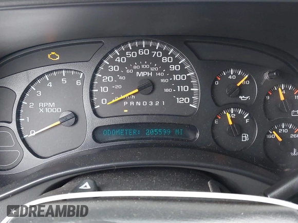 2006 Chevrolet Silverado 1500 LT1 with VIN 2GCEC13T961184876, listed as a IAAI auction lot 42174117 with 205,599 mi miles. Bid and sale history available at carsss.com. Image 7.
