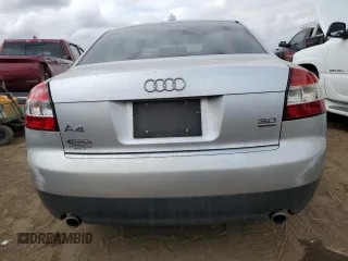 2004 Audi A4 3.0L with VIN WAULT68E04A068464, listed as a Copart auction lot 78646214 with 192,368 mi miles and Clean Title. Bid and sale history available at carsss.com. Image 6.