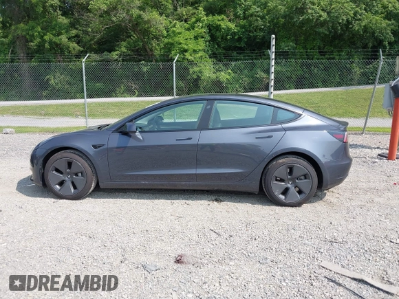 2023 Tesla Model 3 with VIN 5YJ3E1EA2PF566047, listed as a IAAI auction lot 42481008 with 21,143 mi miles and . Bid and sale history available at DreamBid. Image 14.