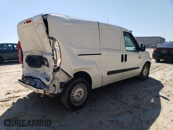 2022 Ram ProMaster City Cargo Tradesman with VIN ZFBHRFAB6N6W86175, listed as a Copart auction lot 47506054 with 33,513 mi miles and . Bid and sale history available at DreamBid. Image 3.