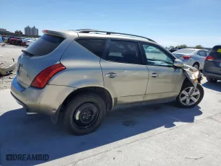 2007 Nissan Murano SL with VIN JN8AZ08T97W522355, listed as a Copart auction lot 48253575 with 127,030 mi miles and Salvage Title. Bid and sale history available at carsss.com. Image 3.