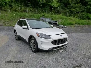 2020 Ford Escape Titanium Hybrid with VIN 1FMCU0DZ6LUA47407, listed as a Copart auction lot 58292665 with 51,920 mi miles and Non repairable. Bid and sale history available at DreamBid. Image 14.