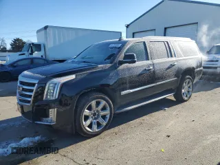 2018 Cadillac Escalade ESV Premium Luxury z VIN 1GYS4JKJXJR243038, wystawiony jako Copart lot #44704065 z przebiegiem 177 249 mil mil oraz Czysty tytuł • Clean title. Historia ofert i sprzedaży dostępna na DreamBid. Obrazek 1.