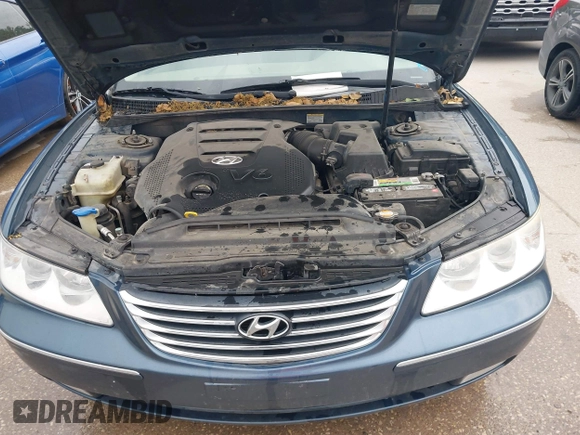 2009 Hyundai Azera Limited with VIN KMHFC46F59A357312, listed as a IAAI auction lot 42070962 with 132,119 mi miles and . Bid and sale history available at DreamBid. Image 10.