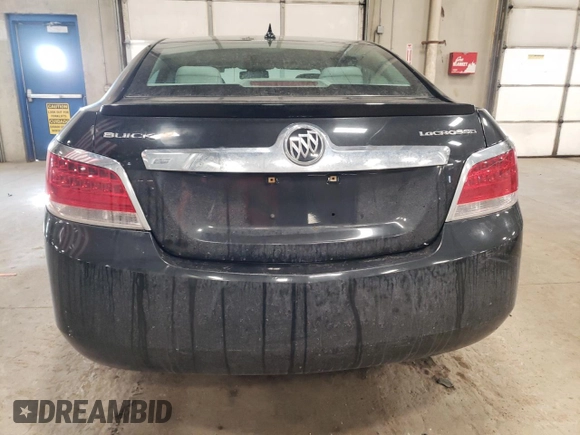 2011 Buick LaCrosse with VIN 1G4GA5GC0BF174090, listed as a Copart auction lot 44016185 with 187,666 mi miles and Salvage title. Bid and sale history available at DreamBid. Image 6.
