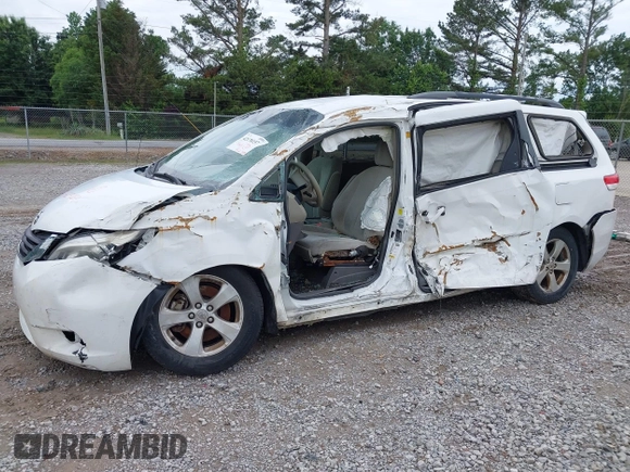 2011 Toyota Sienna LE AAS with VIN 5TDKK3DC6BS091557, listed as a IAAI auction lot 42170157 with 398,019 mi miles and . Bid and sale history available at DreamBid. Image 6.