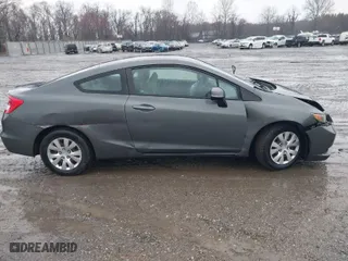 2012 Honda Civic Cpe LX with VIN 2HGFG3B58CH505205, listed as a IAAI auction lot 41877775 with 91,511 mi miles. Bid and sale history available at carsss.com. Image 13.