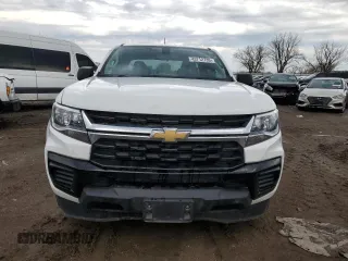 2022 Chevrolet Colorado 2WD Work Truck with VIN 1GCHSBEA2N1215262, listed as a Copart auction lot 52262275 with 35,521 mi miles and Salvage Title. Bid and sale history available at carsss.com. Image 5.