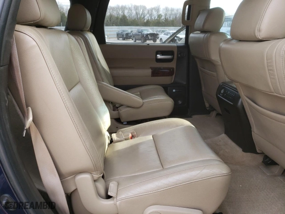 2008 Toyota Sequoia Ltd with VIN 5TDBY68A18S000177, listed as a Copart auction lot 46794535 with 284,211 mi miles and Salvage Title. Bid and sale history available at carsss.com. Image 11.