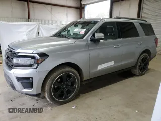 2023 Ford Expedition Limited with VIN 1FMJU1K82PEA38162, listed as a Copart auction lot 47002665 with 27,158 mi miles and Salvage Title. Bid and sale history available at carsss.com. Image 1.