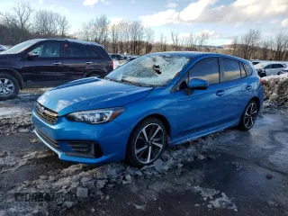 2020 Subaru Impreza Special Sports z VIN 4S3GTAM60L3711114, wystawiony jako Copart lot #45814075 z przebiegiem 81 914 mil mil oraz Szkoda całkowita • Salvage title. Historia ofert i sprzedaży dostępna na DreamBid. Obrazek 1.