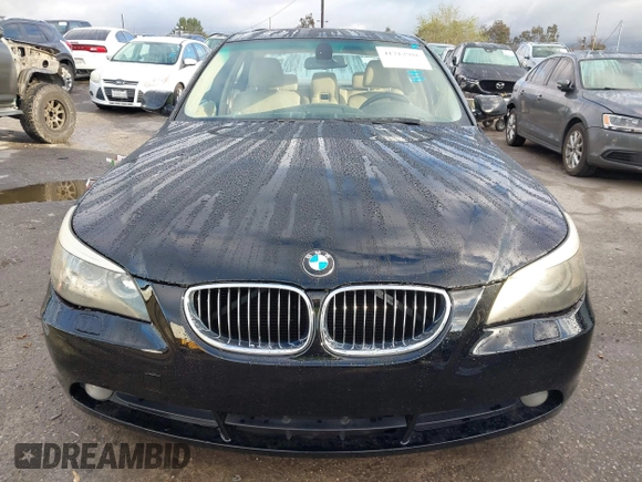 2006 BMW 5 Series 530i with VIN WBANE73506CM42692, listed as a IAAI auction lot 41712986 with 144,501 mi miles and . Bid and sale history available at carsss.com. Image 12.