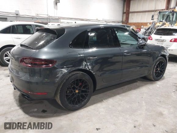 2018 Porsche Macan GTS with VIN WP1AG2A57JLB61630, listed as a IAAI auction lot 41633174 with 84,412 mi miles and . Bid and sale history available at DreamBid. Image 4.