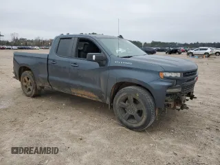 2019 Chevrolet Silverado 1500 RST with VIN 1GCRWDED1KZ326901, listed as a Copart auction lot 45956575 with 160,390 mi miles and Clean Title. Bid and sale history available at carsss.com. Image 4.