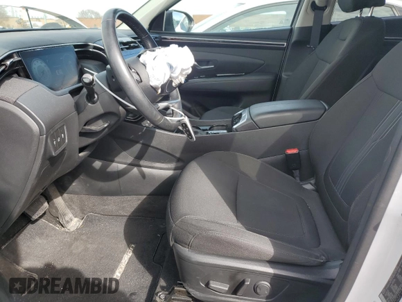 2022 Hyundai Tucson SEL with VIN 5NMJFCAE7NH137314, listed as a Copart auction lot 49349305 with 49,091 mi miles and Salvage Title. Bid and sale history available at carsss.com. Image 7.