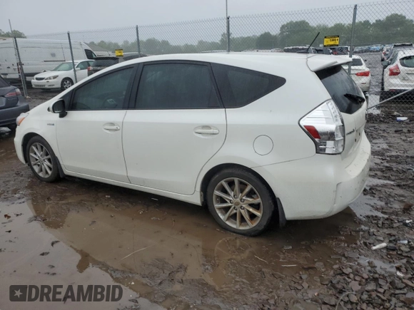 2012 Toyota Prius Two with VIN JTDZN3EU1C3016250, listed as a Copart auction lot 56704235 with 106,165 mi miles and Clean Title. Bid and sale history available at DreamBid. Image 2.