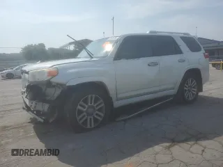 2011 Toyota 4Runner SR5 with VIN JTEZU5JR9B5033120, listed as a Copart auction lot 60420705 with 225,569 mi miles and Salvage title. Bid and sale history available at DreamBid. Image 1.