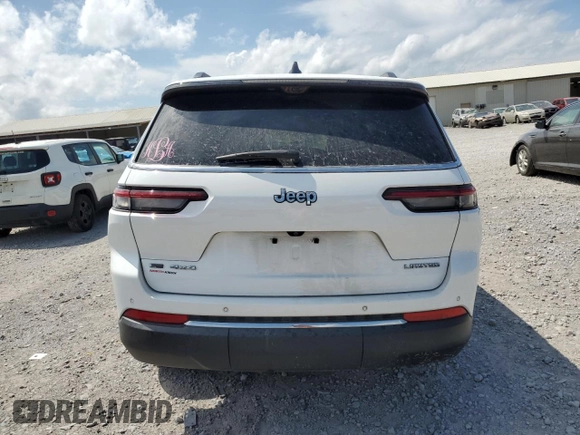 2022 Jeep Grand Cherokee Limited z VIN 1C4RJKBG3N8628329, wystawiony jako Copart lot #61431515 z przebiegiem 45 983 mil mil oraz Szkoda całkowita • Salvage title. Historia ofert i sprzedaży dostępna na DreamBid. Obrazek 6.