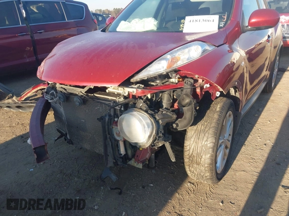 2012 Nissan Juke SL with VIN JN8AF5MV3CT113938, listed as a IAAI auction lot 41813064 with 157,684 mi miles. Bid and sale history available at carsss.com. Image 15.