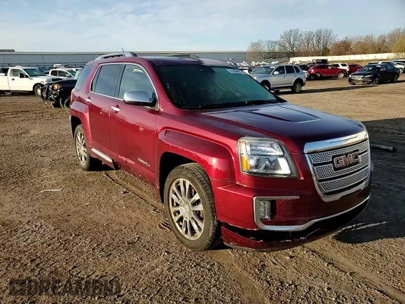 2016 GMC Terrain Denali with VIN 2GKFLVE38G6287353, listed as a Copart auction lot 51496085 with 135,741 mi miles and Salvage title. Bid and sale history available at DreamBid. Image 11.