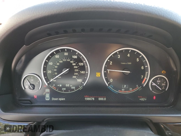 2015 BMW 5 Series 535i with VIN WBA5B1C58FG126603, listed as a Copart auction lot 53209165 with 156,676 mi miles and Clean Title. Bid and sale history available at carsss.com. Image 9.