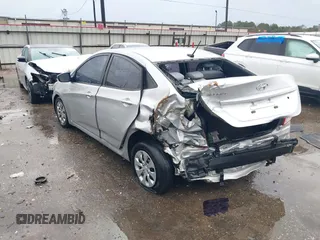 2017 Hyundai Accent SE with VIN KMHCT4AE3HU310052, listed as a IAAI auction lot 41546087 with 129,732 mi miles. Bid and sale history available at carsss.com. Image 3.