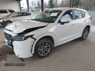 2024 Mazda CX-5 2.5 S Preferred Package with VIN JM3KFBCL4R0472201, listed as a IAAI auction lot 41895917 with 9,245 mi miles. Bid and sale history available at carsss.com. Image 2.