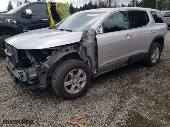 2017 GMC Acadia SLE with VIN 1GKKNRLA3HZ257541, listed as a Copart auction lot 88925725 with 130,876 mi miles and Salvage Title. Bid and sale history available at carsss.com. Image 1.