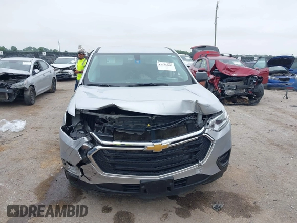 2021 Chevrolet Traverse LS with VIN 1GNERFKW1MJ254095, listed as a IAAI auction lot 42336687 with Not provided miles and . Bid and sale history available at DreamBid. Image 12.