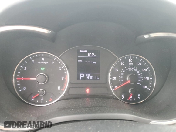 2016 Kia Forte LX with VIN KNAFX4A64G5477718, listed as a Copart auction lot 50207025 with 97,011 mi miles and Salvage Title. Bid and sale history available at carsss.com. Image 9.