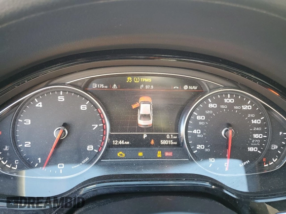 2015 Audi A8 3.0T z VIN WAU3GAFD3FN021393, wystawiony jako Copart lot #46236194 z przebiegiem 58 015 mil mil oraz Szkoda całkowita • Salvage title. Historia ofert i sprzedaży dostępna na DreamBid. Obrazek 9.